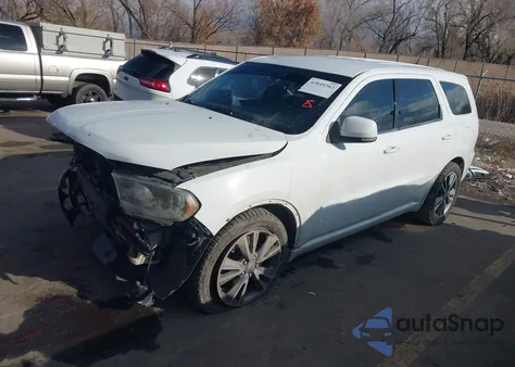 2013 Dodge Durango R/T из США, поврежденный, VIN 1C4SDJCT7DC690584